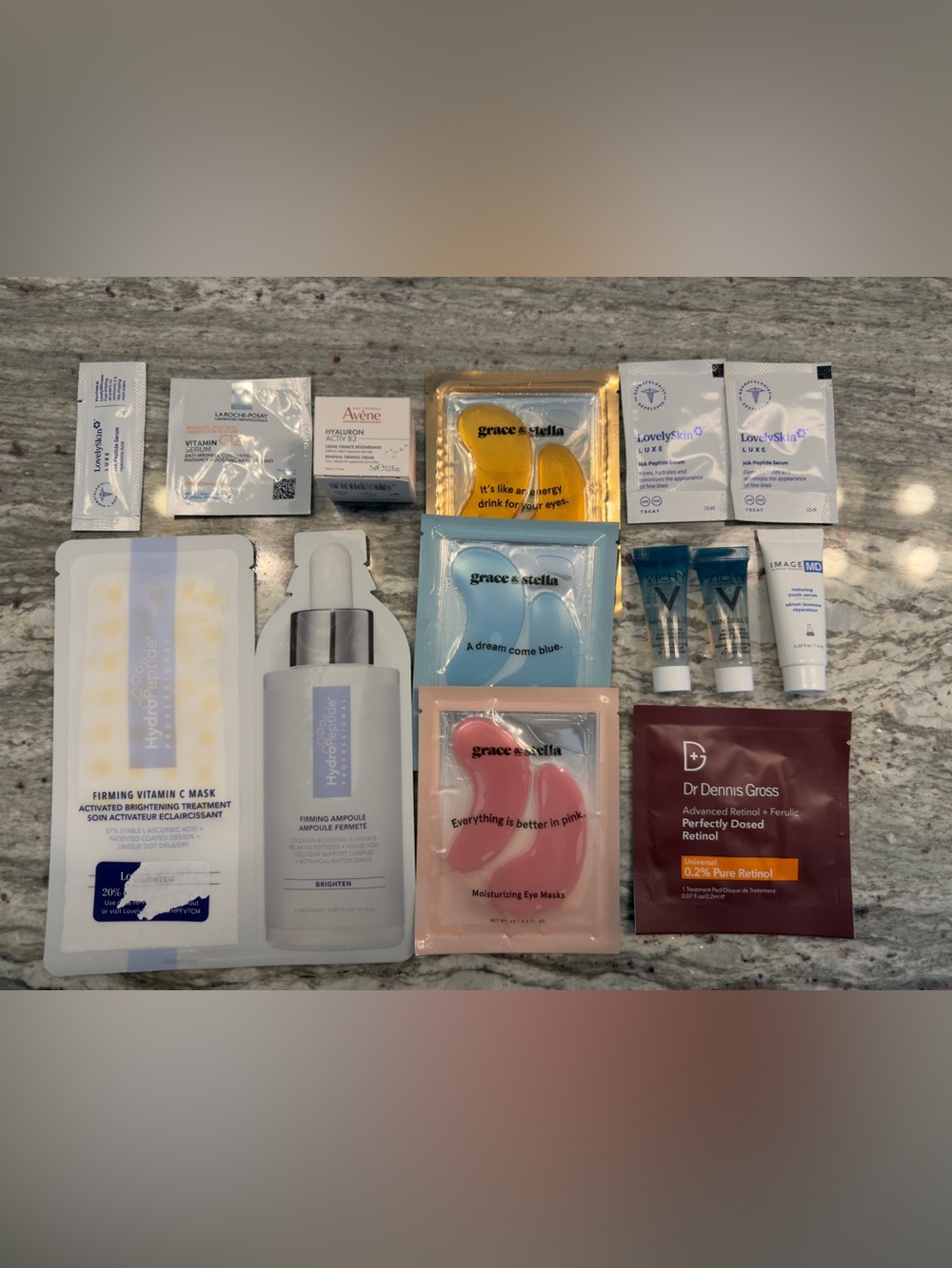 Assorted beauty samples, lot of 13